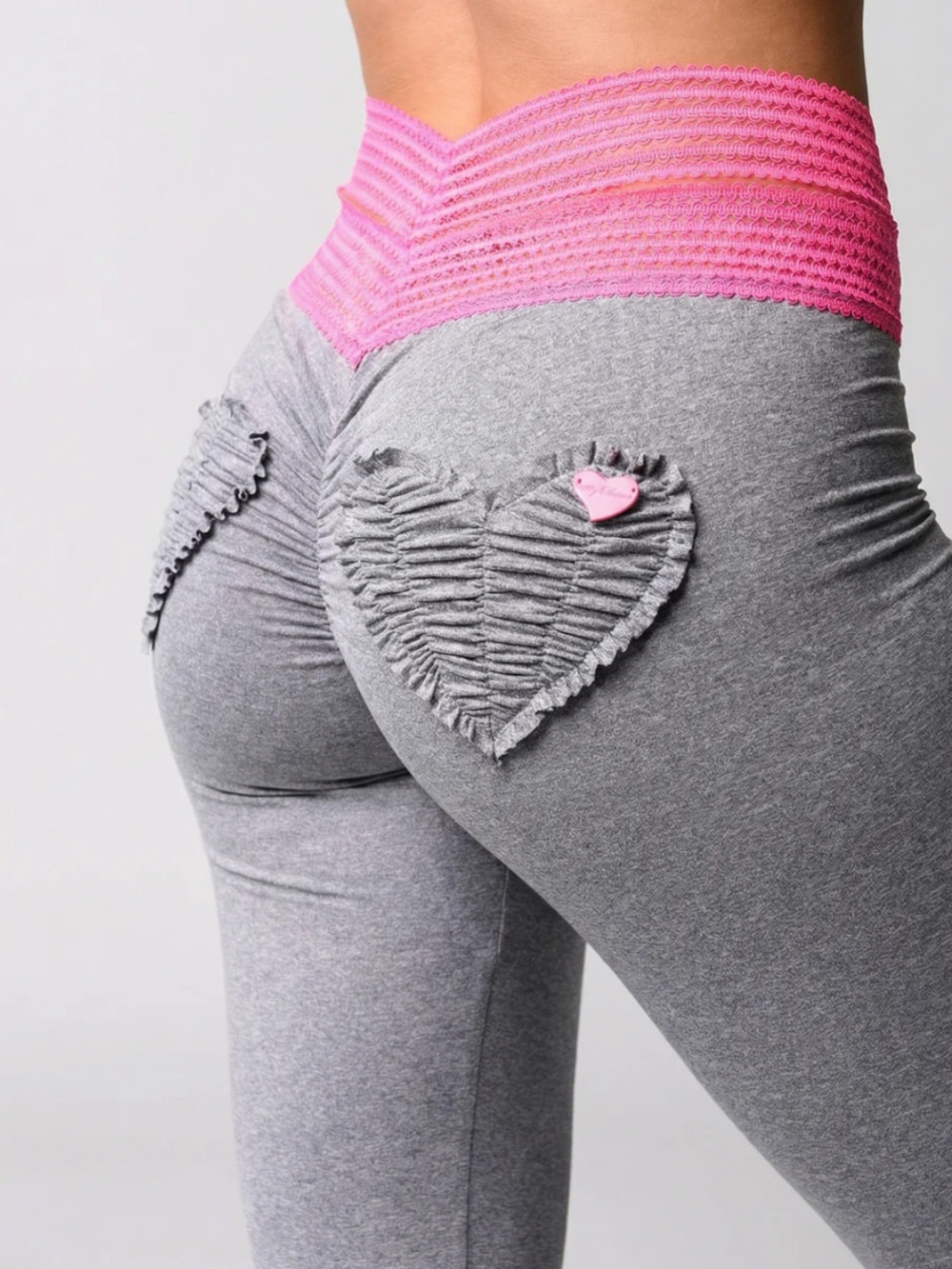 Cute booty lounge love butt leggings